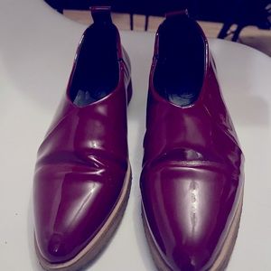 The absolute coolest oxblood Rachel Comey shoes.